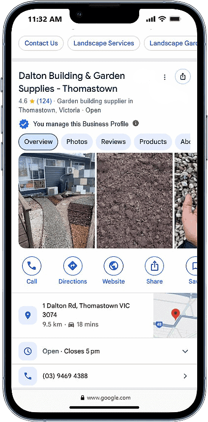 Garden supplies and landscaping services at Dalton Building & Garden Supplies in Thomastown, Victoria. Expert garden and building materials for your outdoor projects.